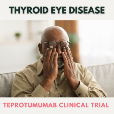 thyroid eye disease clinical trial 2024 tepezza