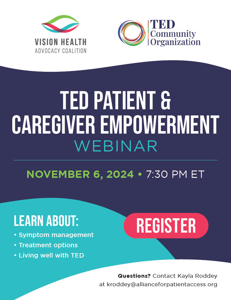 November webinar for thyroid eye disease