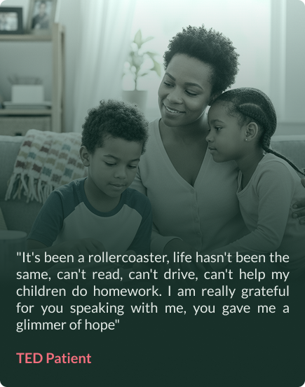 ted patient testimonal