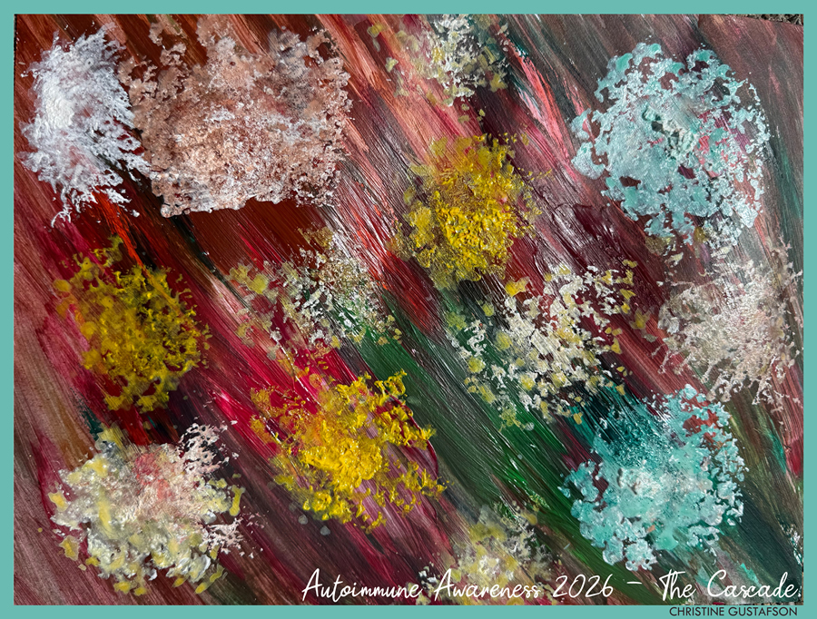 autoimmune-awareness-the-cascade Christine Cascade Artwork