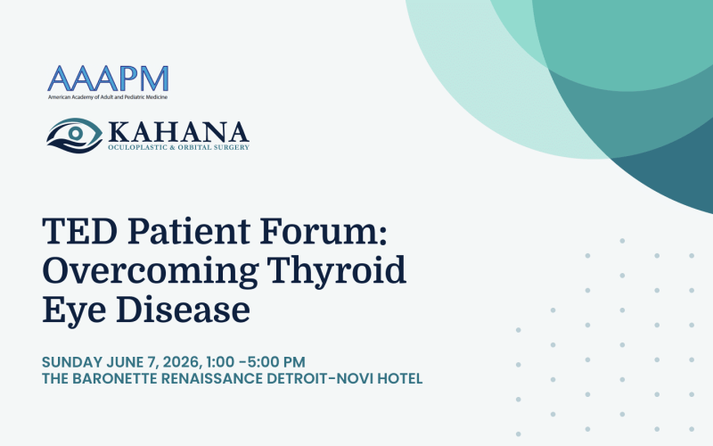 Dr. Kahana Event in June 2026