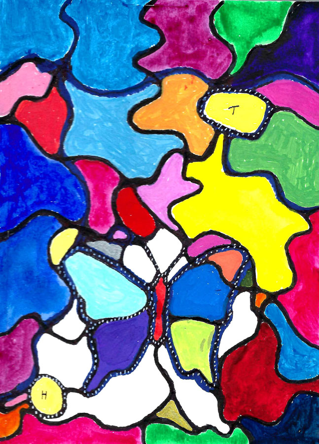 butterfly art for graves' disease awareness month 2026