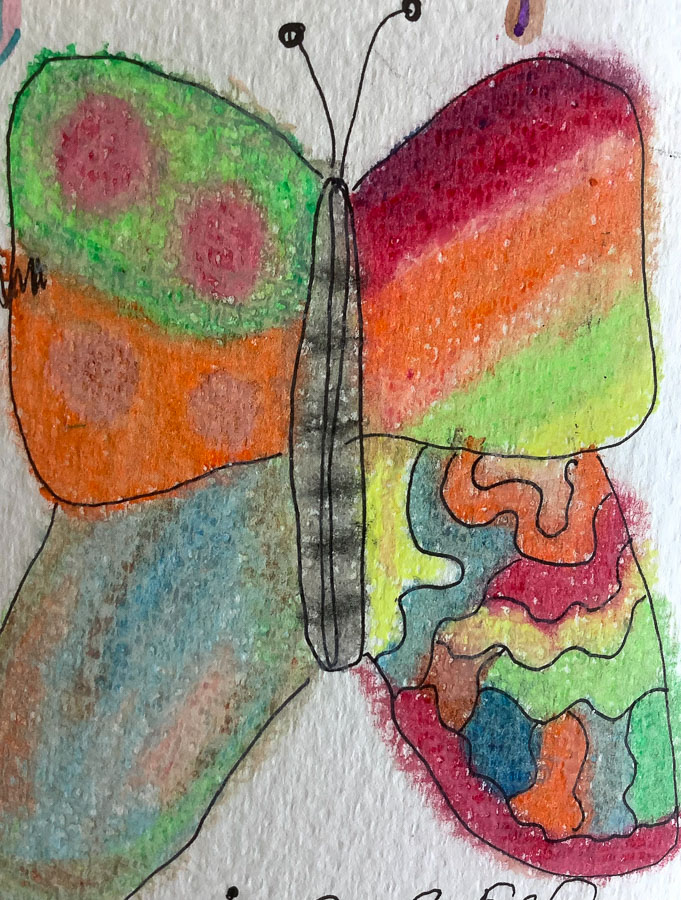 butterfly art for graves' disease awareness month 2026