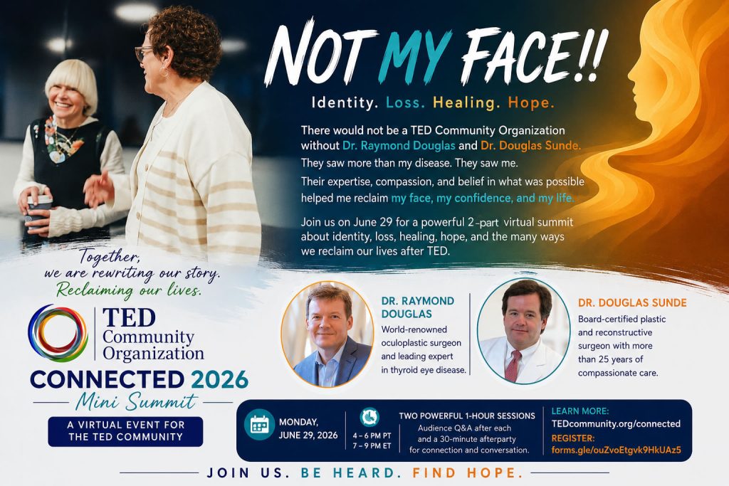 ted community organization presents Dr. Raymond Douglas and Dr. Douglas Sunde - NOT MY FACE!!
